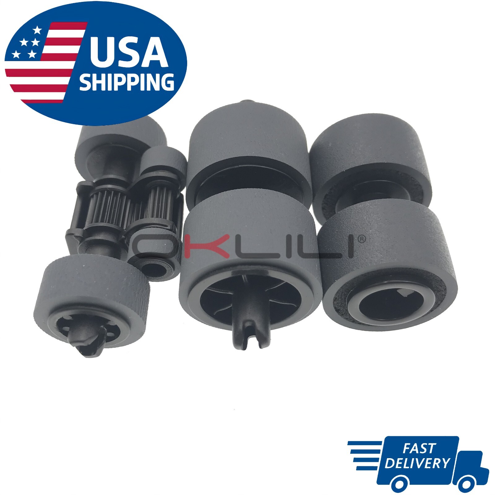 Feed Pickup Separation Roller for Brother ADS-2200 ADS-2700W ADS-3100 ADS-3300W