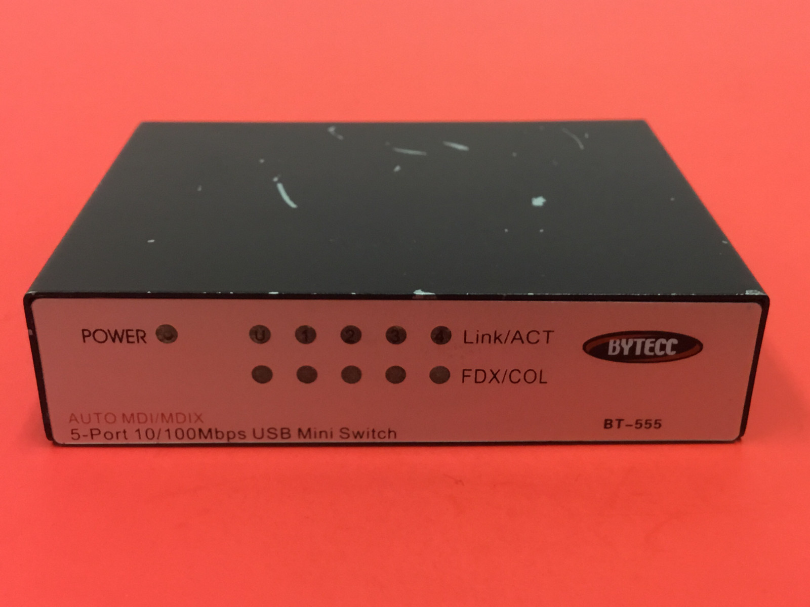Bytecc - Mini Portable Size 10/100 Mbps USB Mini Switch - Model #BT-555