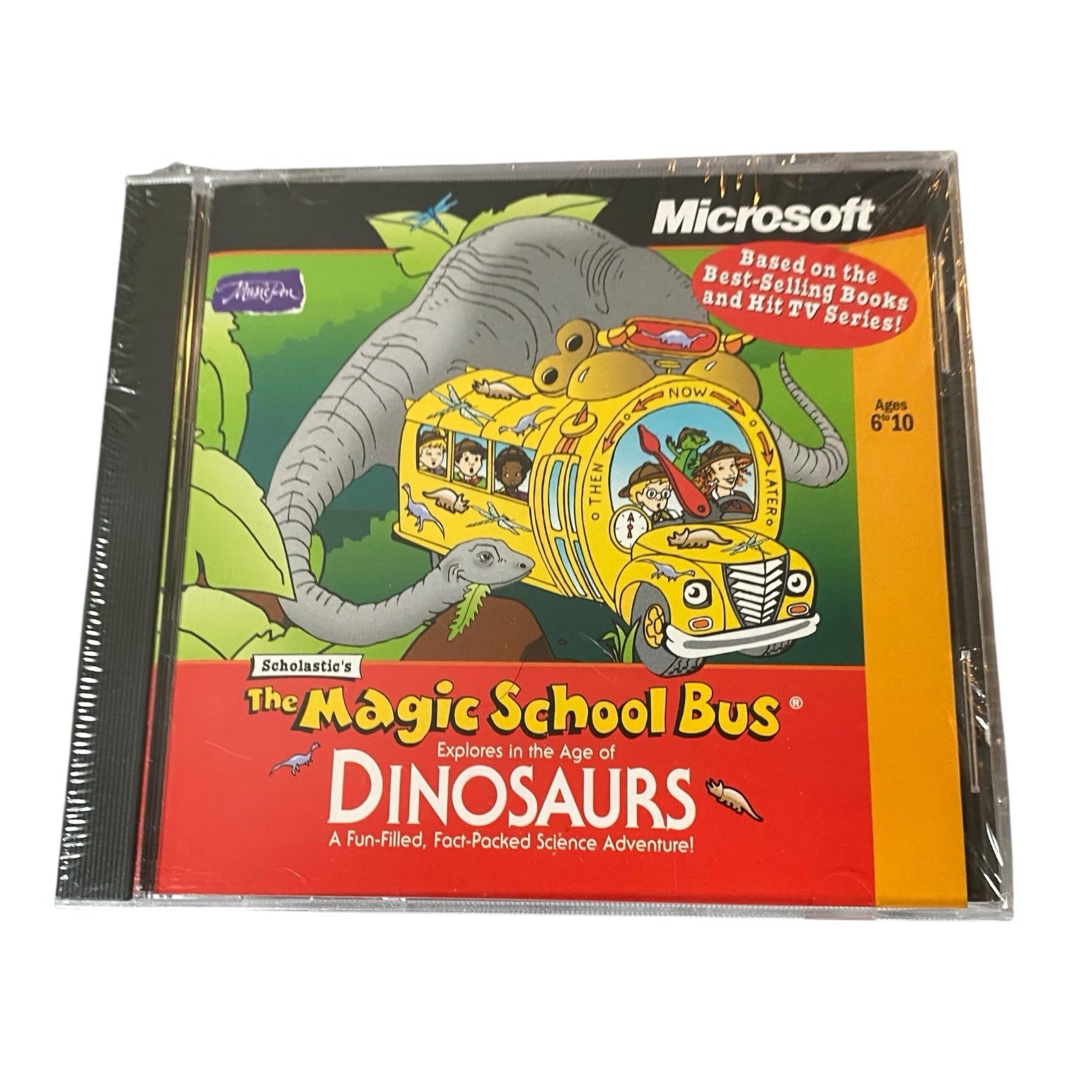 Scholastic's The Magic School Bus Explores - Dinosaurs (PC, 2000) - New & Sealed