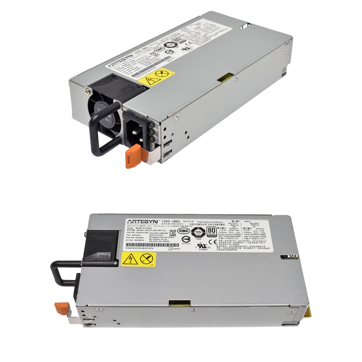 IBM 1400W PSU Power Supply Power Supply 7001616-J000 7001616-J002 69Y5954 94Y...