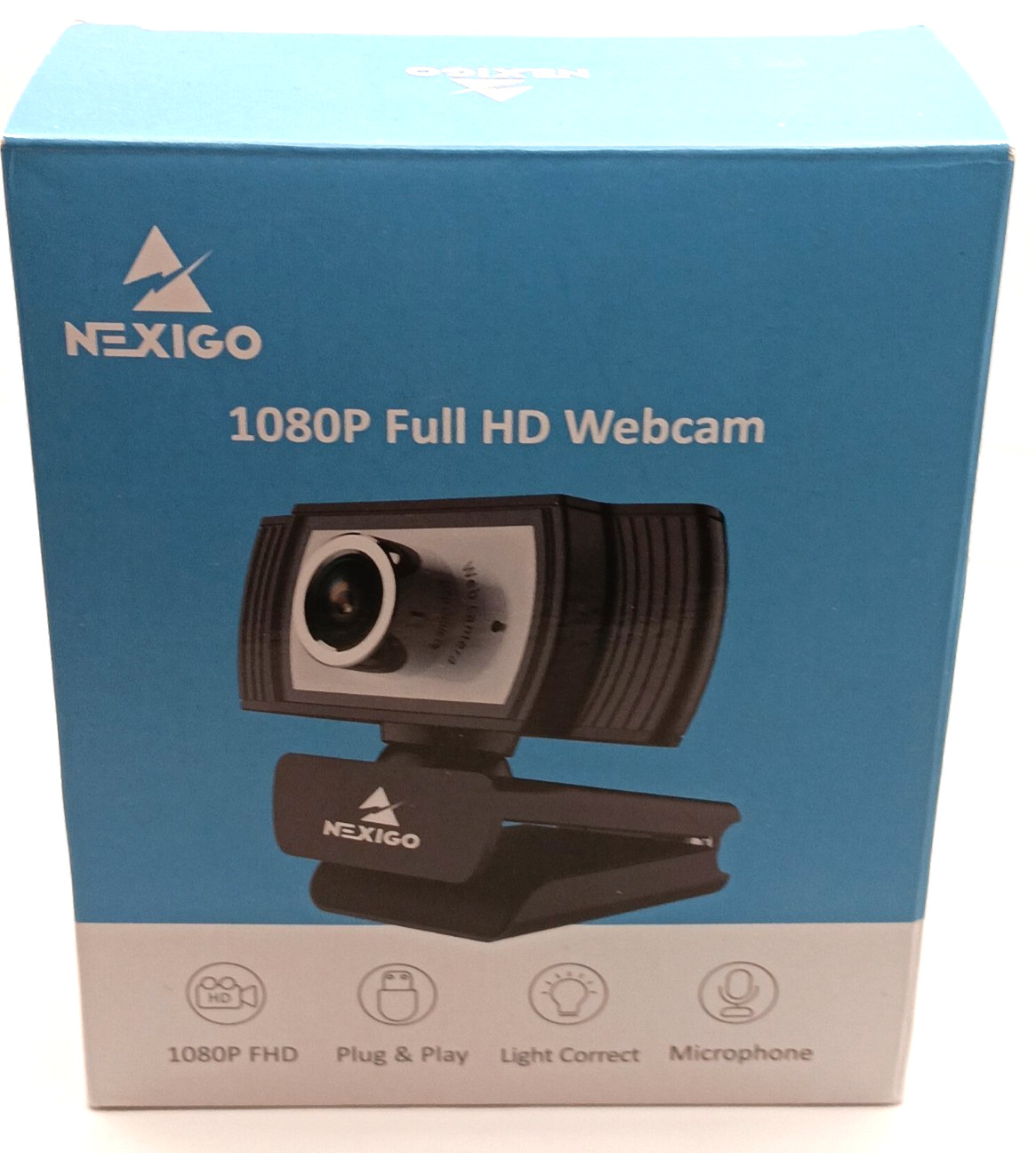 NexiGo N60 1080P Web Camera HD Webcam with Microphone NWT