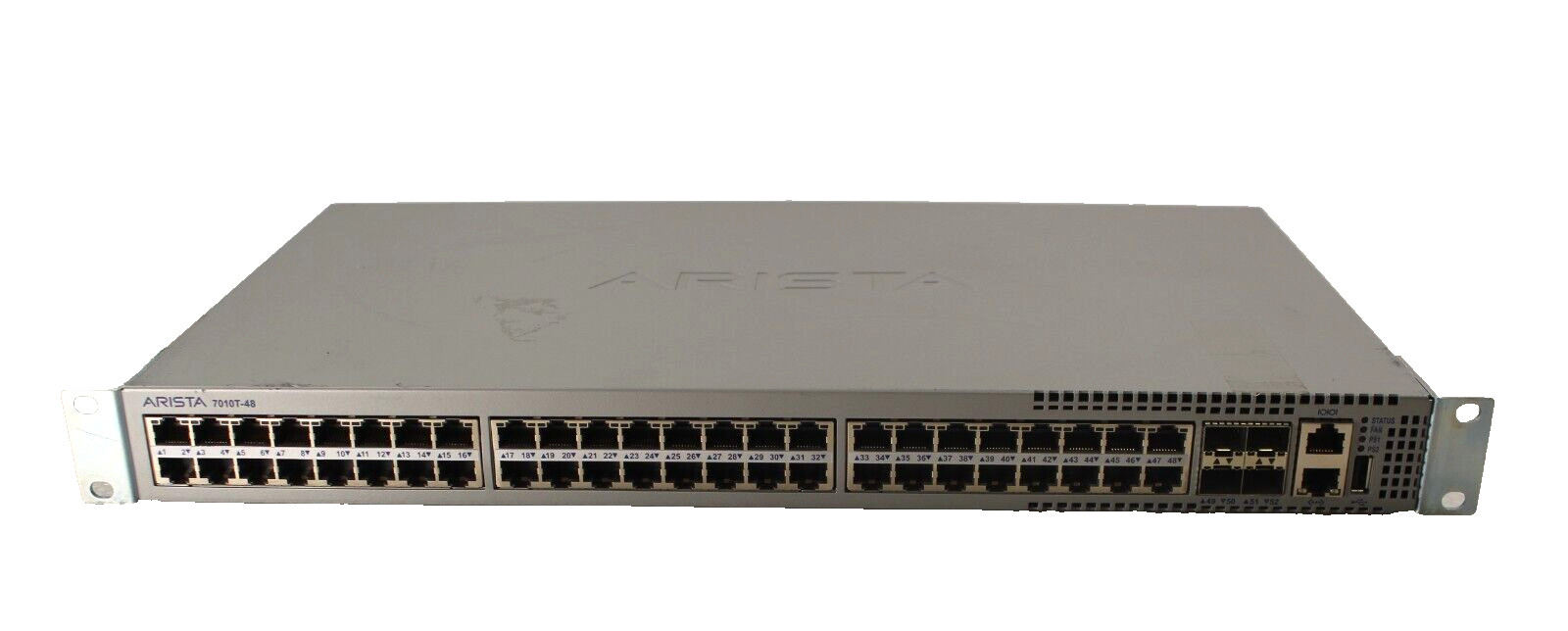 Arista 7010T-48 48-Port GbE 4-Port SFP+ Ethernet Switch DCS-7010T-48
