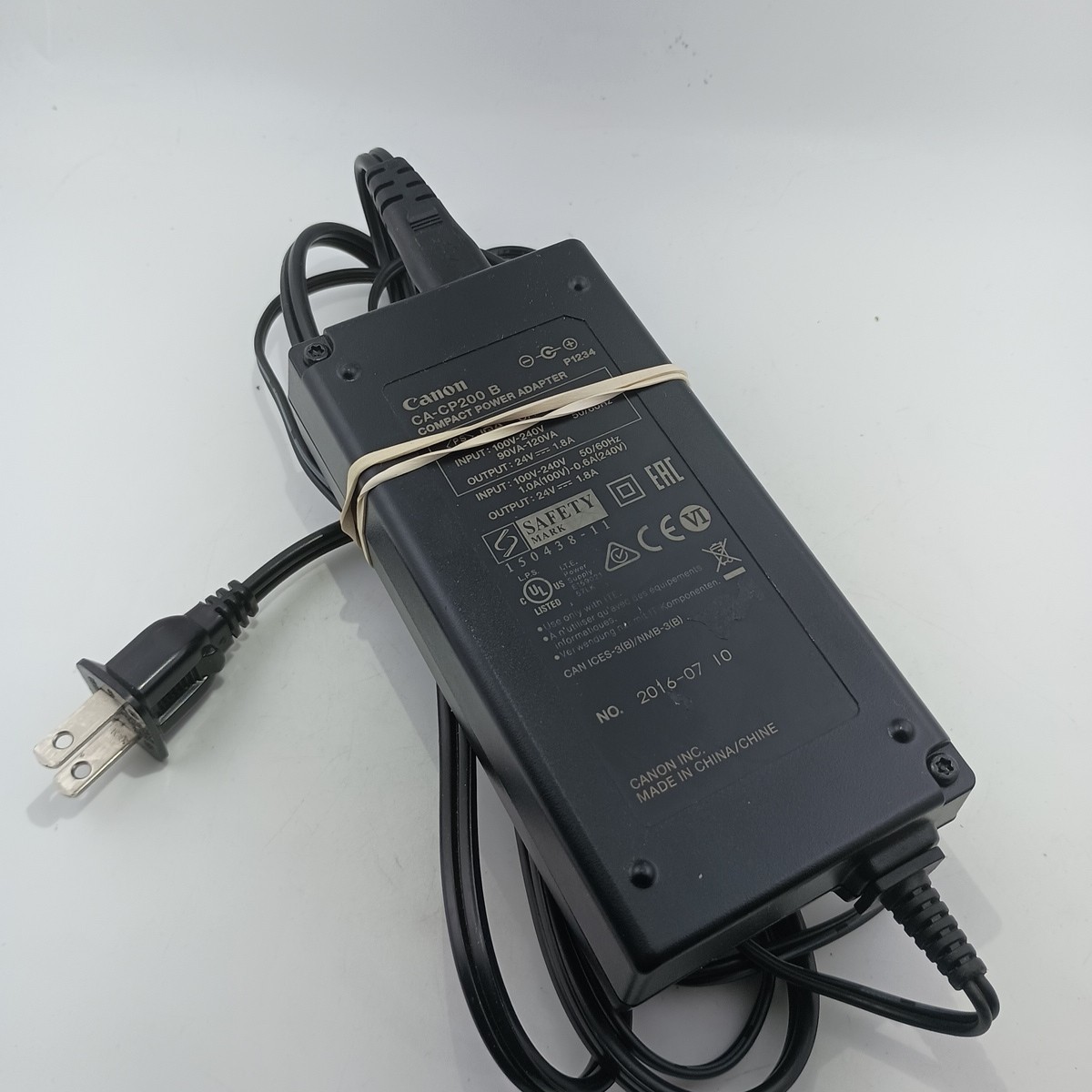 #AC) GENUINE Canon Compact Power AC Adapter CA-CP200 for Selphy Printer 24V