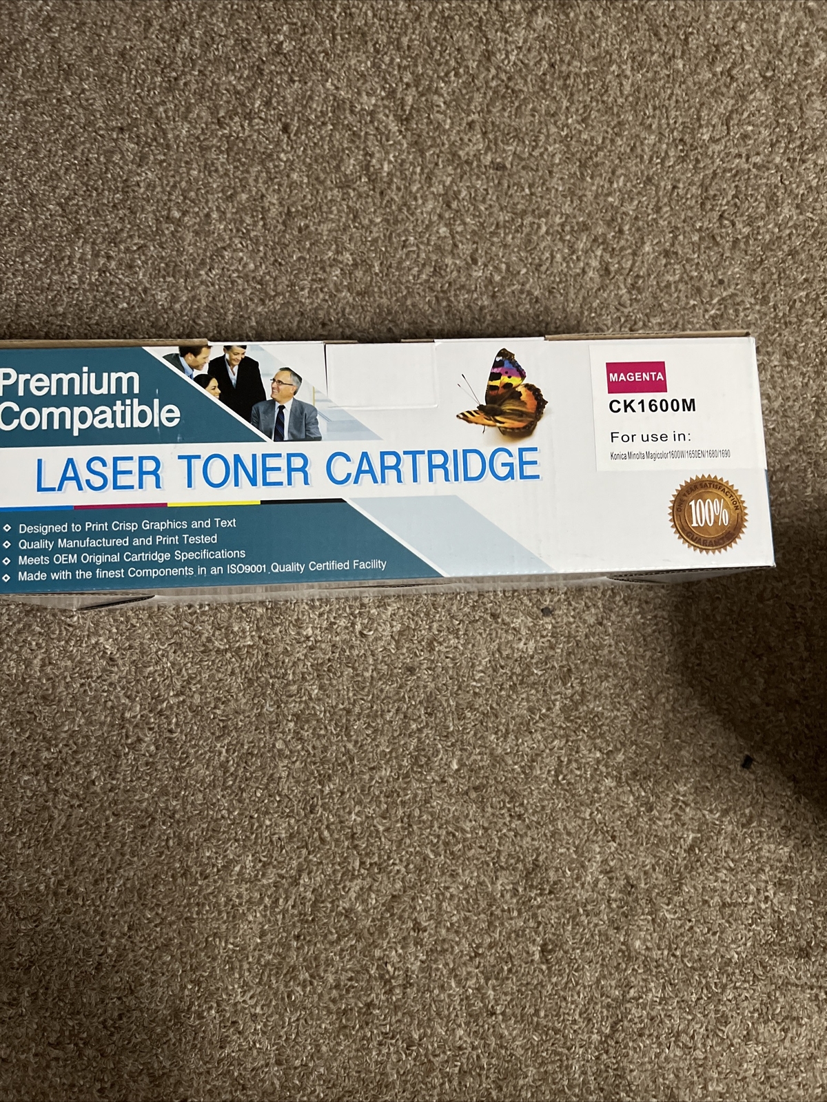 PREMIUM COMPATIBLE TONER, CK1600M, CK1600C, CK1600Y FOR KONICA Magenta