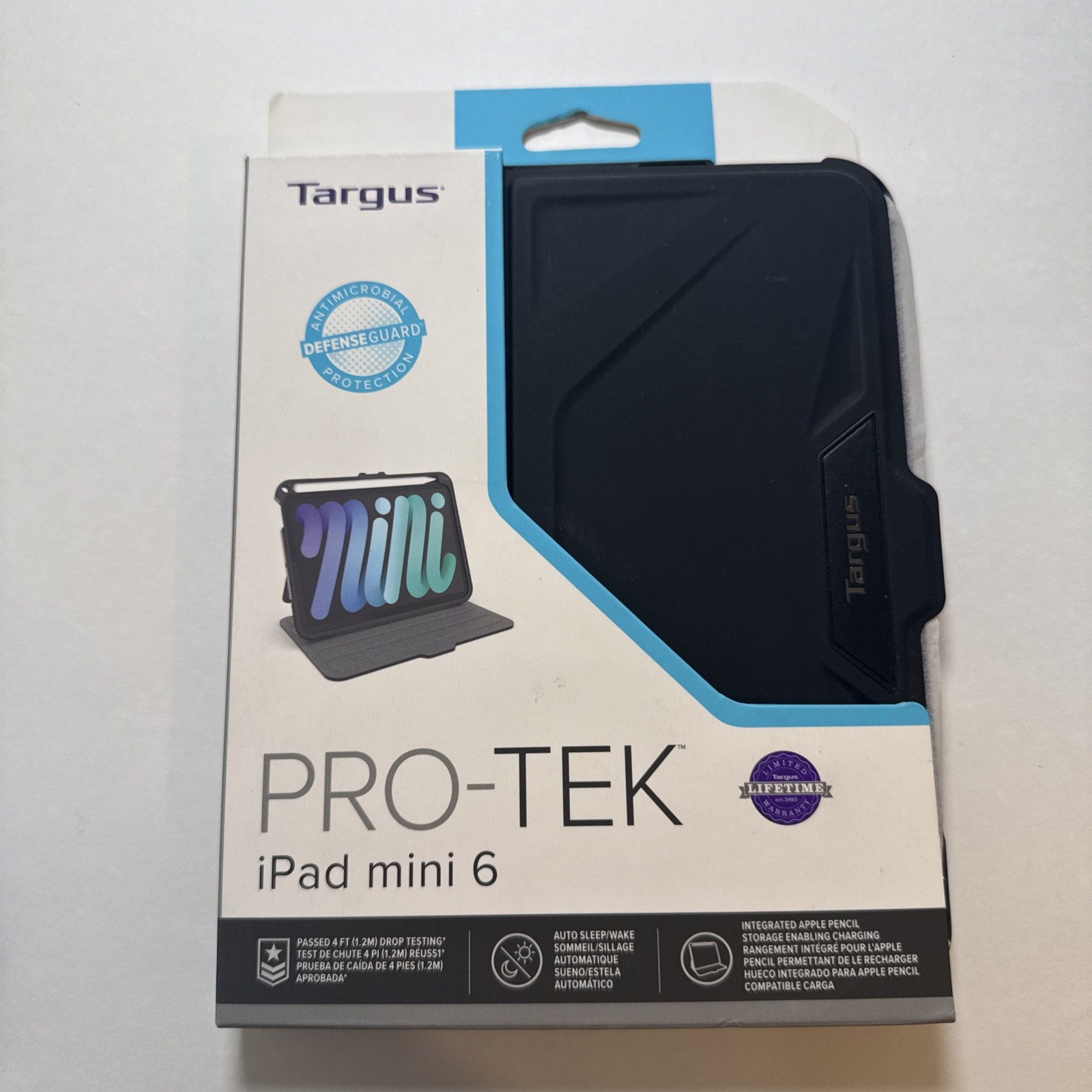 New Targus Pro Tek iPad Mini 6 Black