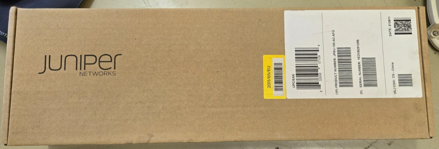 NEW Juniper JPSU-150-AC-AFO DPS-150AB-10A Power Supply 12V 12.5A 50-60Hz