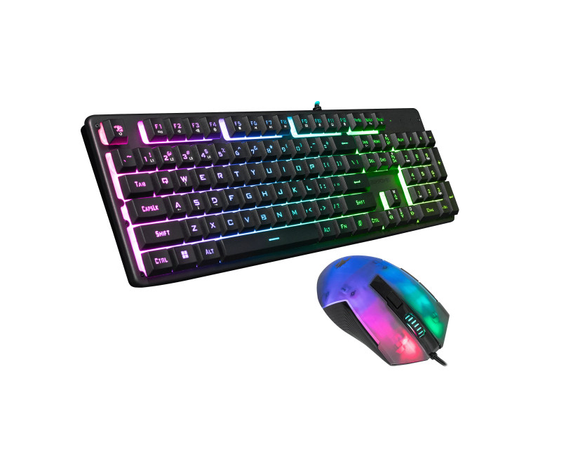 Lot 10 iBuyPower Chimera KM7 RGB Gaming Keyboard & Mouse Combo | eBay