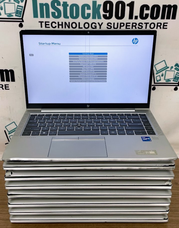 LOT 8 HP EliteBook 840 G8 14'' FHD i7-11 3.0GHz NO RAM NO SSD BAD CHASSIS PARTS