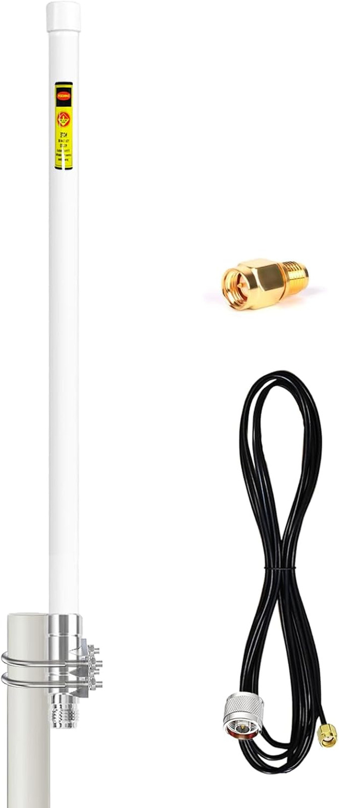 External Outdoor Wifi Antennas, Long Range Wifi Antenna Dual Band 2.4Ghz 5Ghz