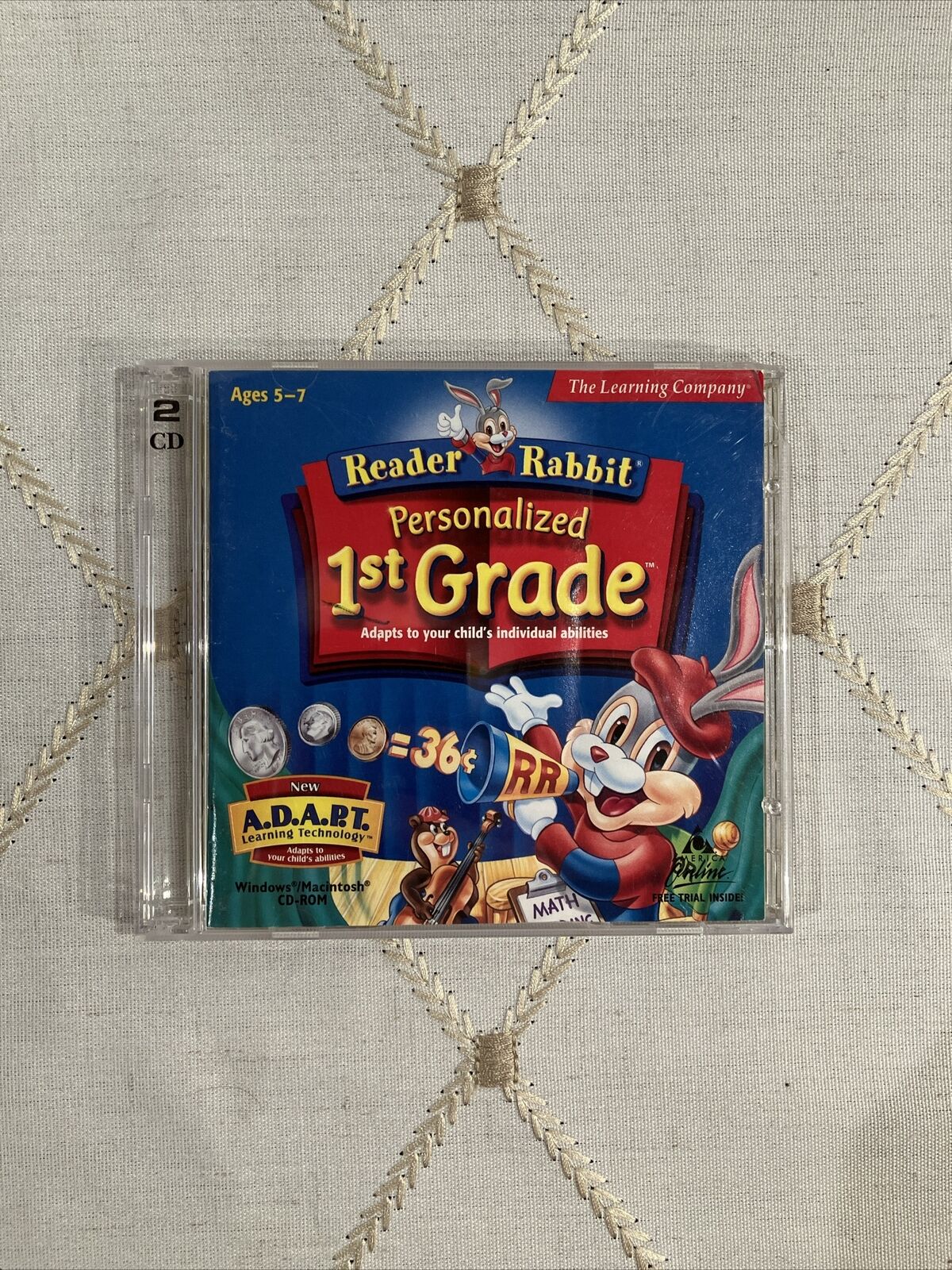 Reader Rabbit Personalized 1st Grade PC CD-ROM Windows/Mac The Learning Company