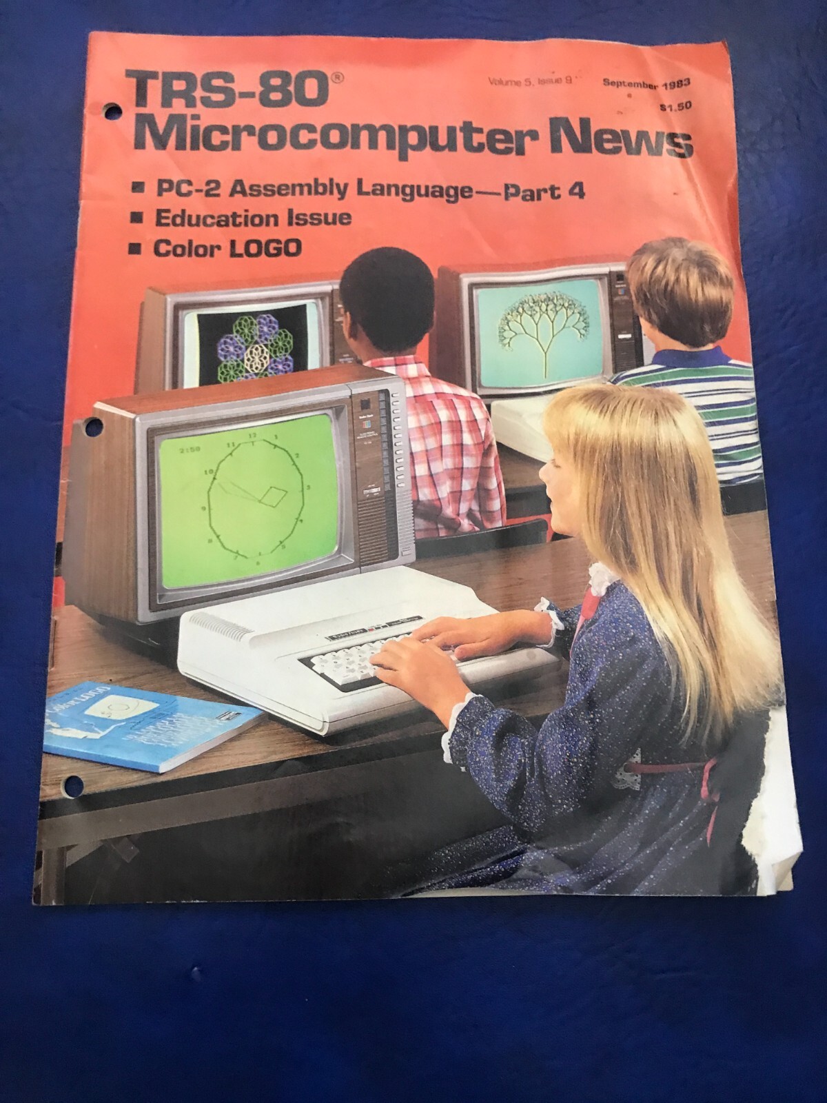 Vintage September 1983 TRS-80 Microcomputer News Magazine