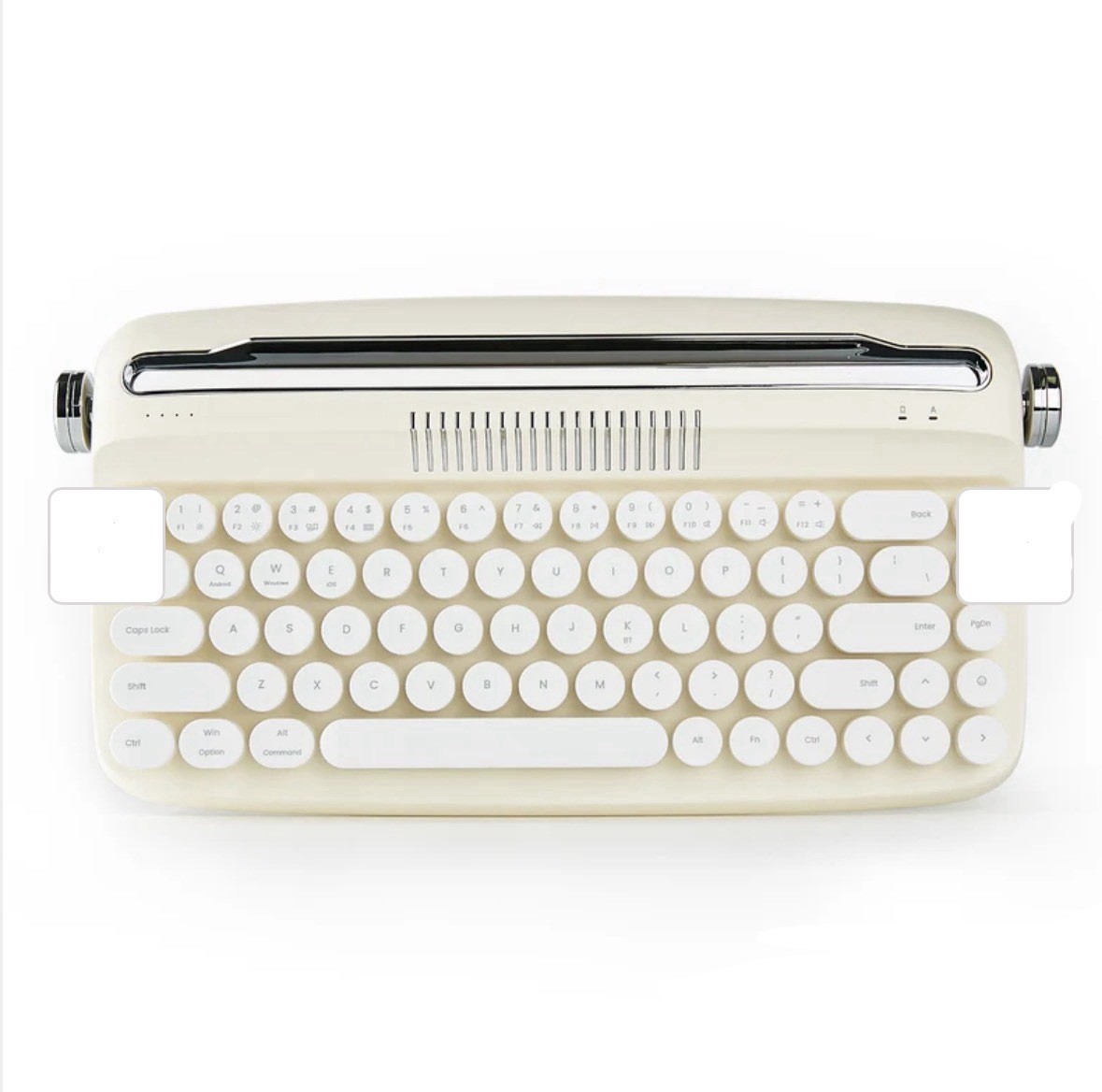 YUNZII x ACTTO B307 Retro Mini Bluetooth Keyboard QWERTY English