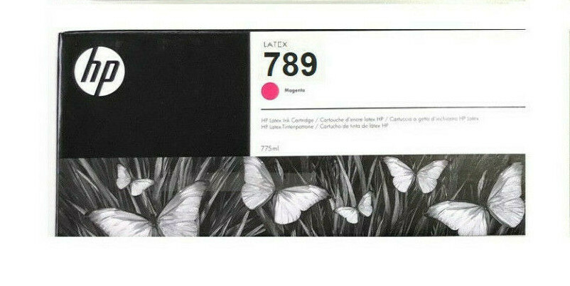 Genuine Ink HP DesignJet L25500 Latex / No. 789 MAGENTA CH617A INK Cartridge