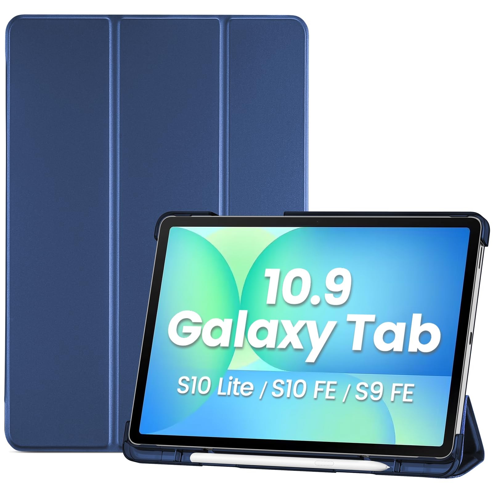 Funda Para Galaxy Tab S10 Lite/S10 FE/S9 FE 10.9-Pulgadas Cover Case Forro Cober