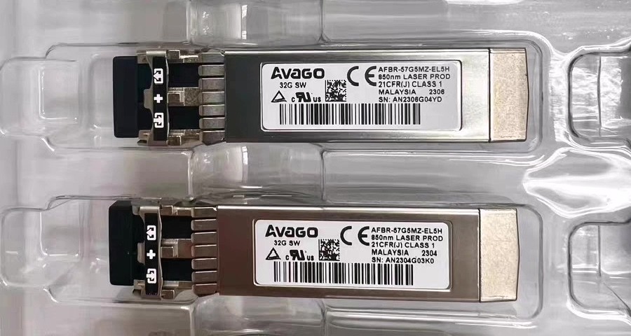 1PC Avago AFBR-57G5MZ-EL5-ELXH 32G SW 850nm SFP28 Transceiver