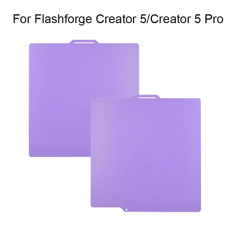 3D Printer Double Sided Cold Plate Sheet for Flashforge Creator 5 /Creator 5 Pro
