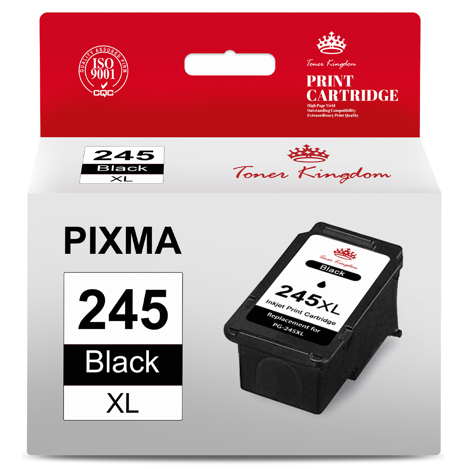 1 PG-245 XL PG245XL | Black Ink Cartridge | for Canon PIXMA Printer | High Yield