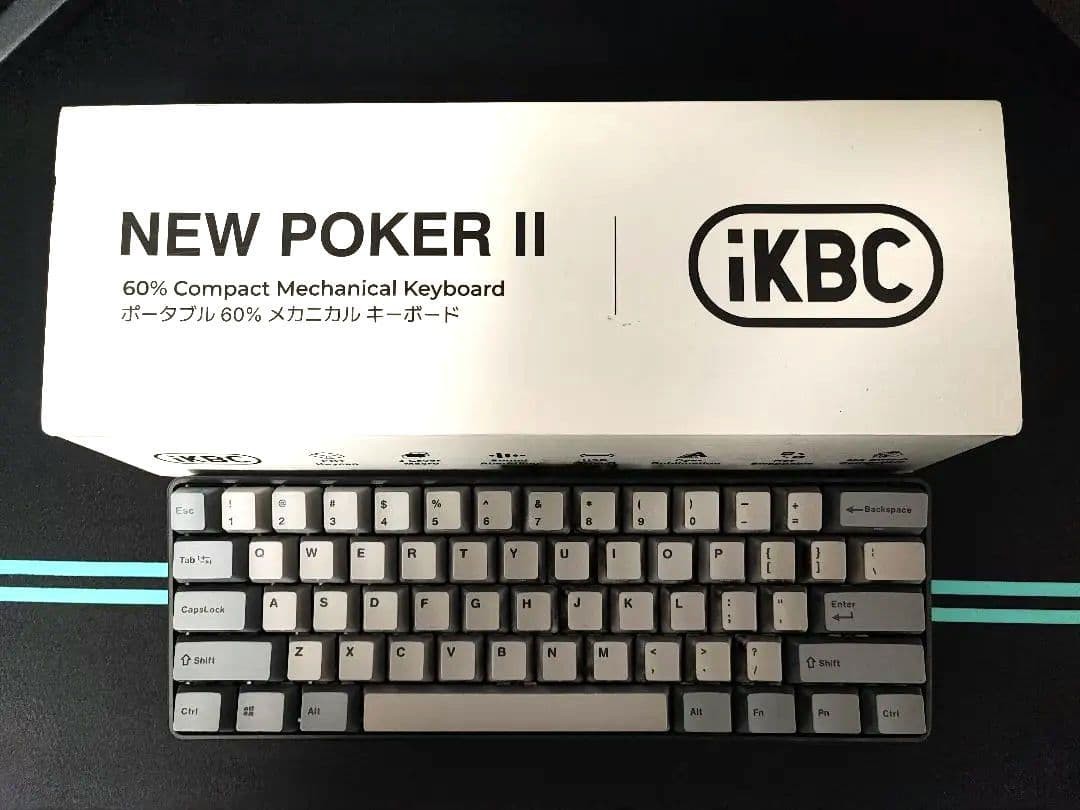 Ikbc New Poker Ii 60% Compact Mechanical Keyboard Pbt Keycaps Usb Type-c