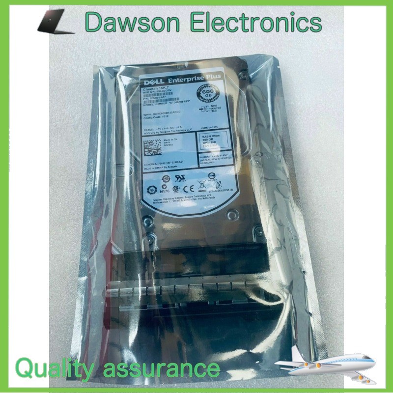 Open boxDell EqualLogic 0VX8J 600GB SAS 3.5" HDD 15K ST3600057SS Hard Drive w