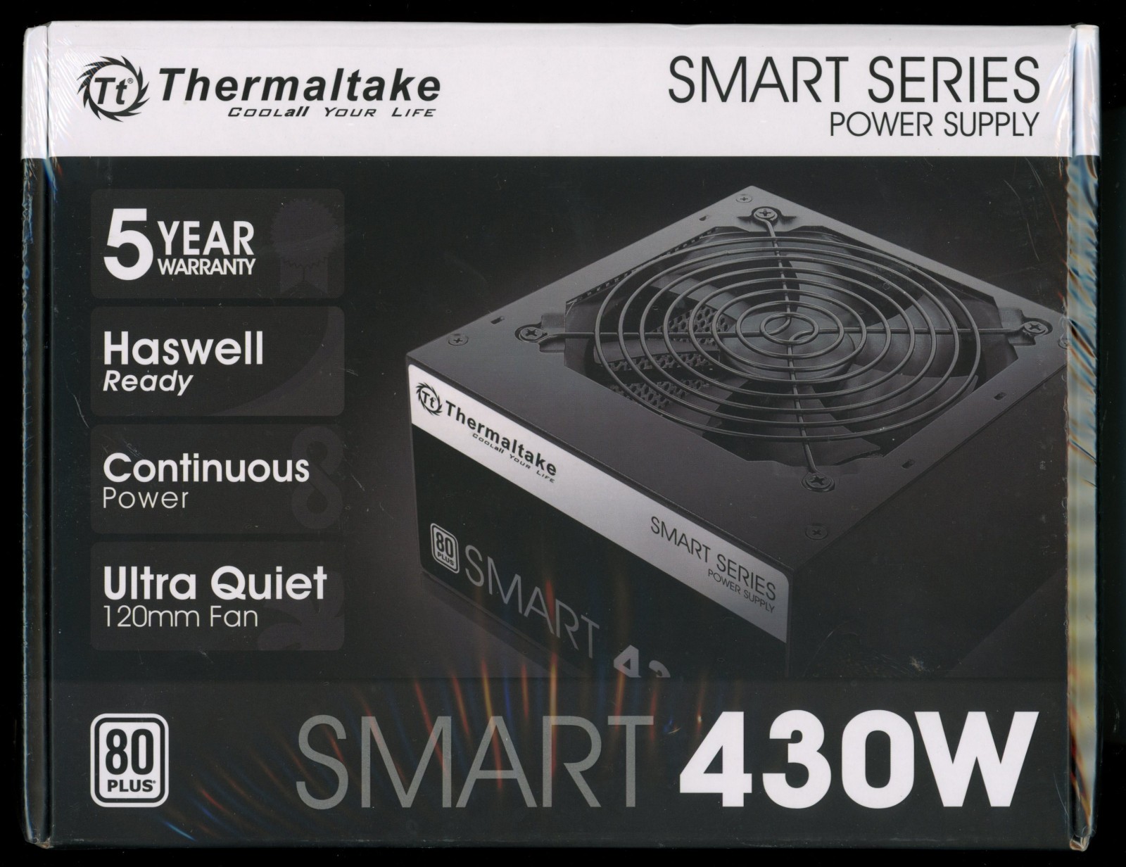 Thermaltake PSU Power Supply Smart Series Ultra Quiet 430W 80 Plus SEALED