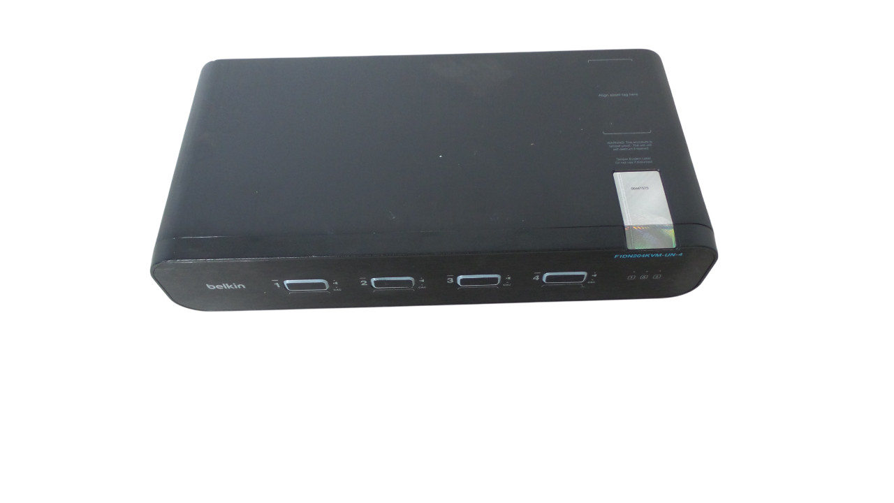 Belkin F1DN204KVM-UN-4 2nd Gen Universal Secure 4-Port Dual-Head KVM W/CAC PP4.0