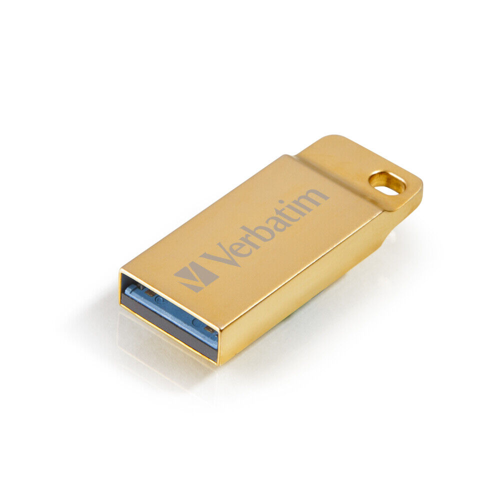 Verbatim 99104 16GB Metal Executive USB 3.0 Flash Drive Gold