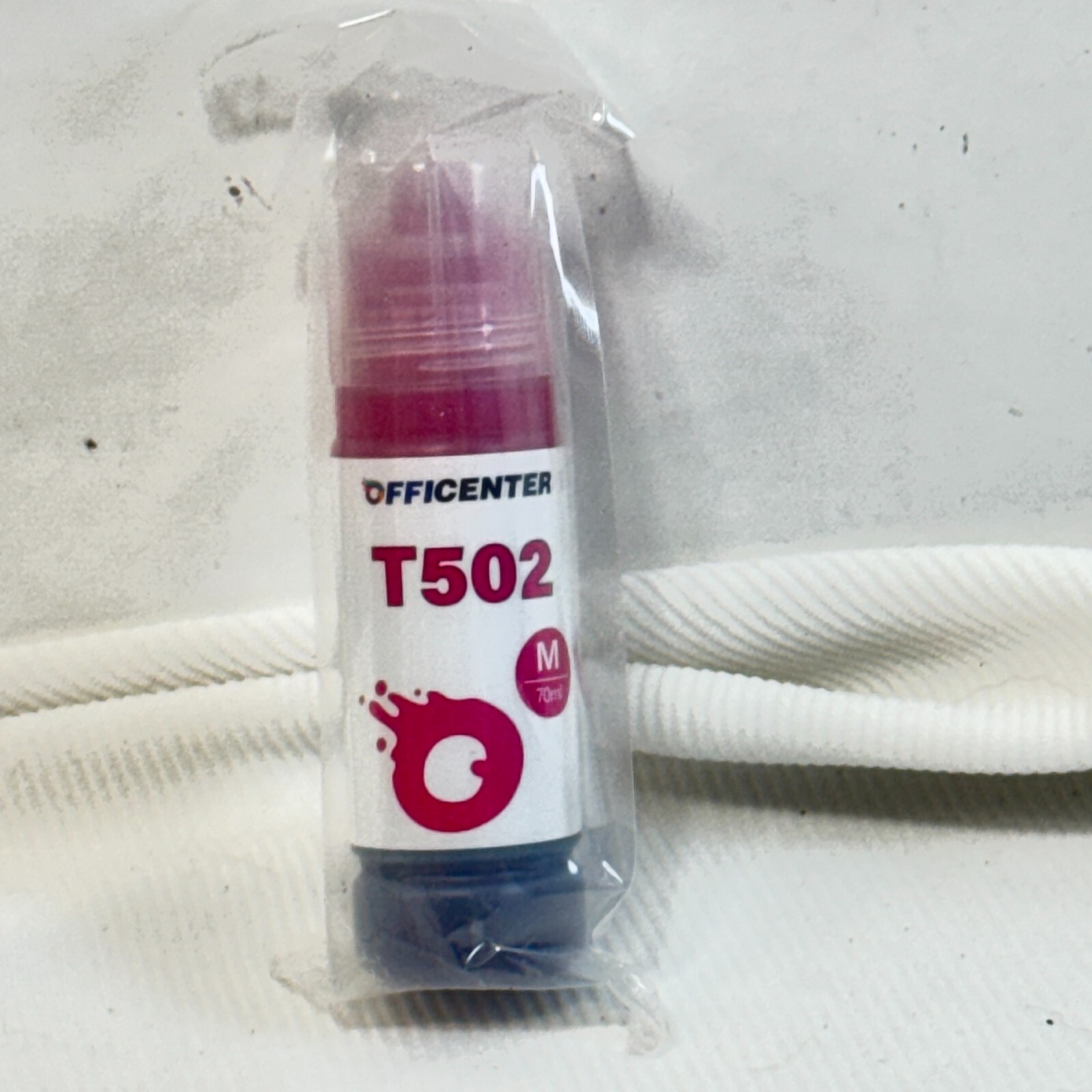 (1-Pack,Magenta) 502 Refill Ink Bottle T502 for EcoTank ET-4760 Printer