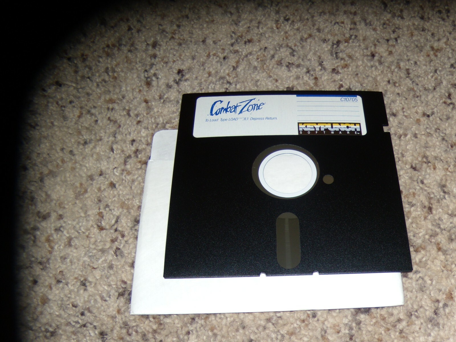 Combat Zone Commodore 64 C64 Near Mint Game 5.25" disk
