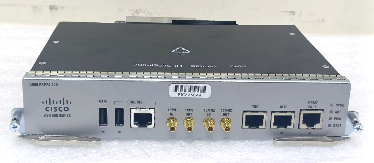 Cisco A900-RSP2A-128 ASR 900 Route Switch Processor 2 - 128G Base Scale