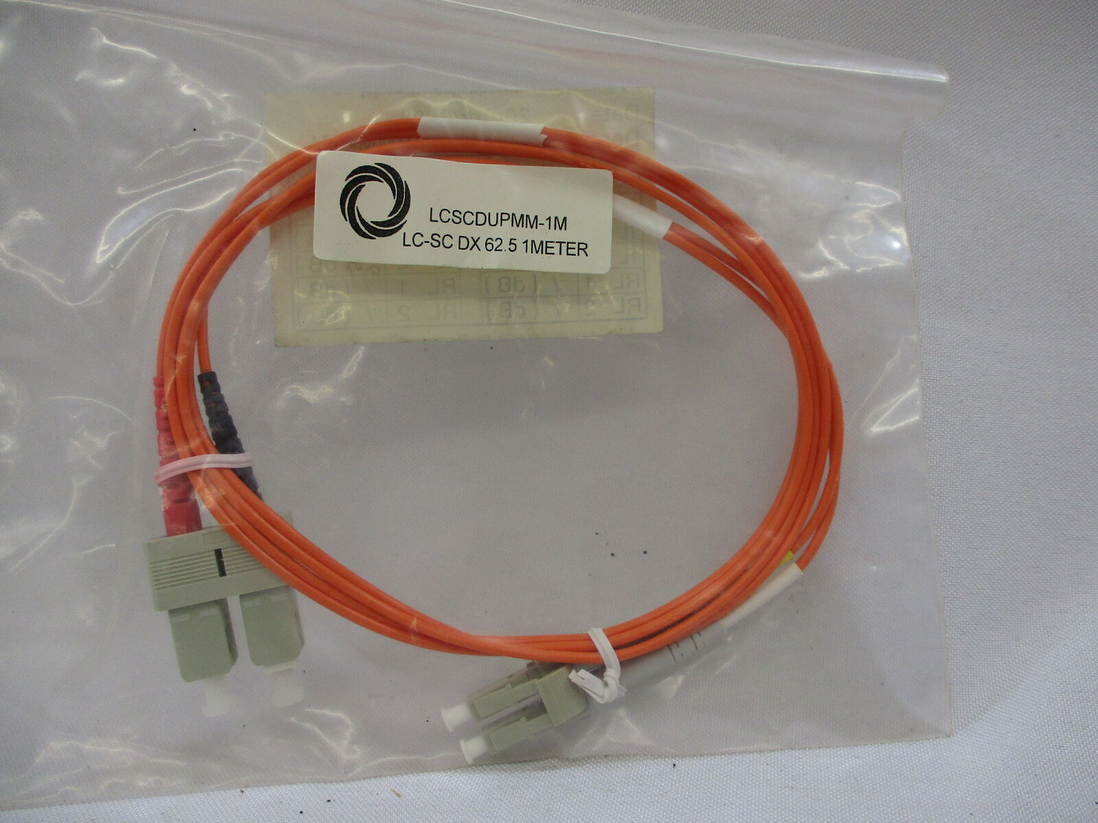 *NEW* LYNN ELECTRONICS LCSCDUPMM-1M PATCH CABLE 1 METER