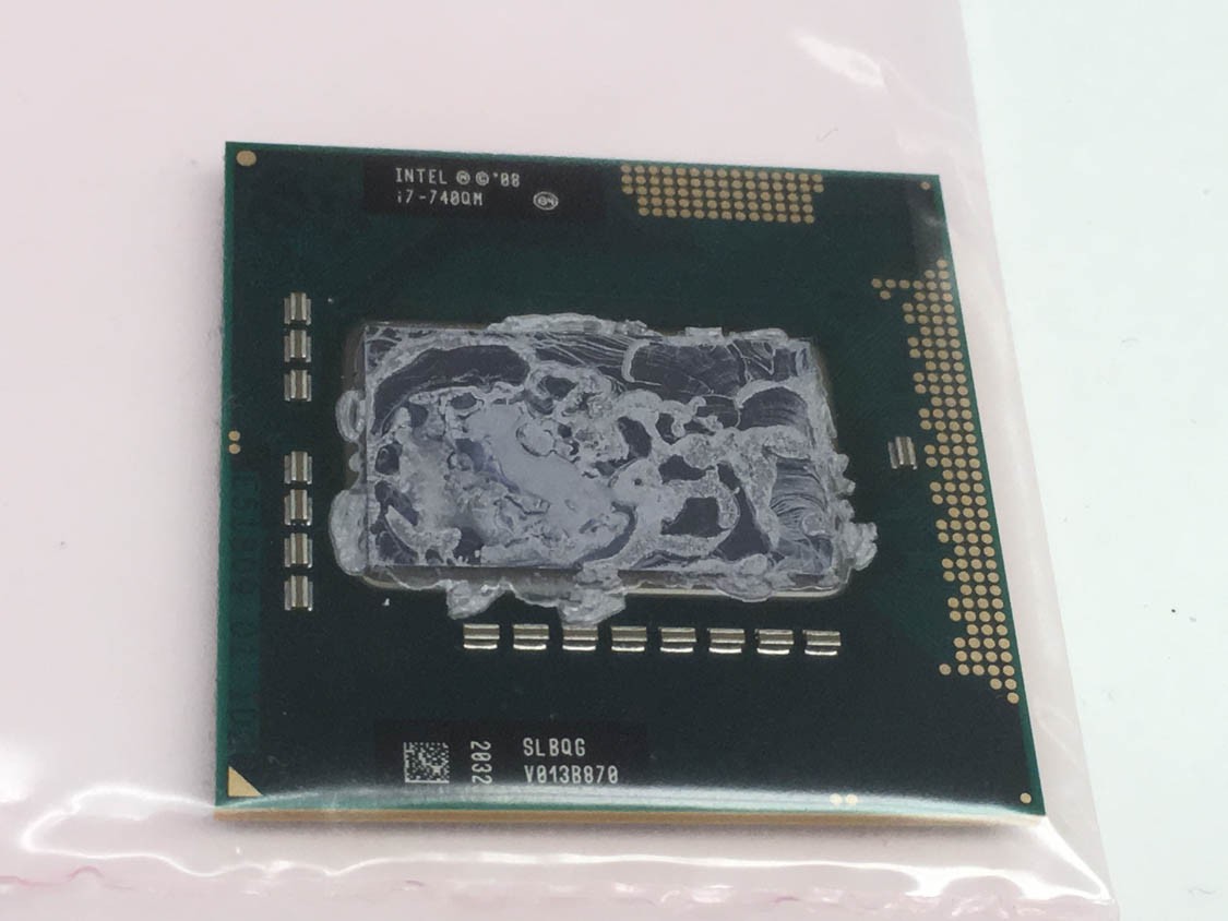 Intel Core i7-740QM 1.73GHz 6M Socket G1 Laptop CPU Processor SLBQG
