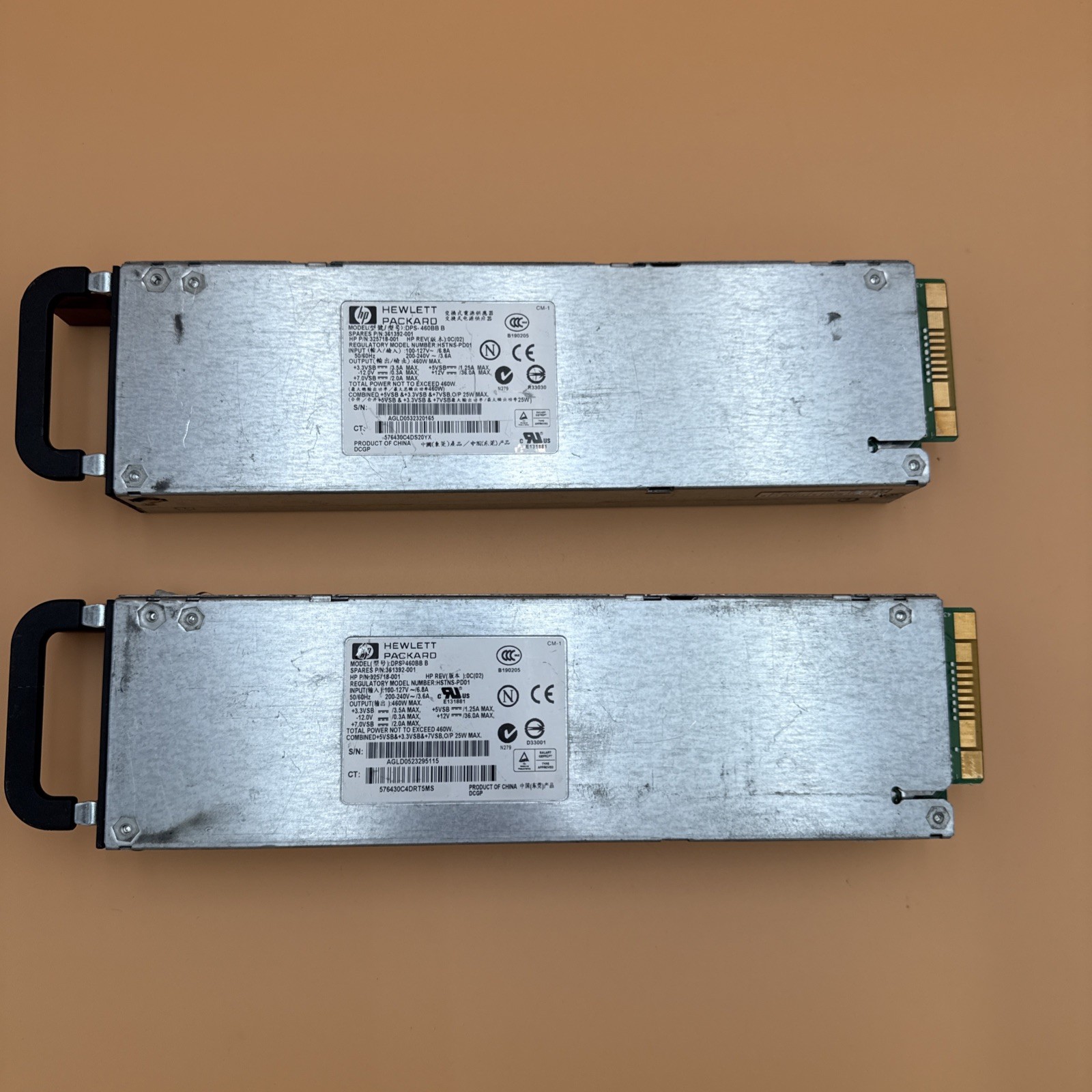 Set of 2 items HP  Hewlett Packard DPS-460BB