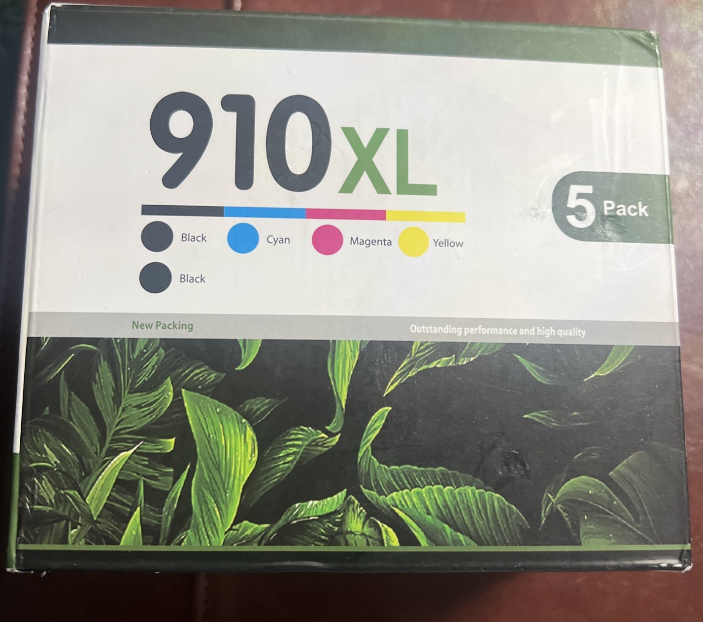 Replacement for HP 910XL Ink Cartridges Combo 5 Pack Blackx2 Cyan Mag Yel High