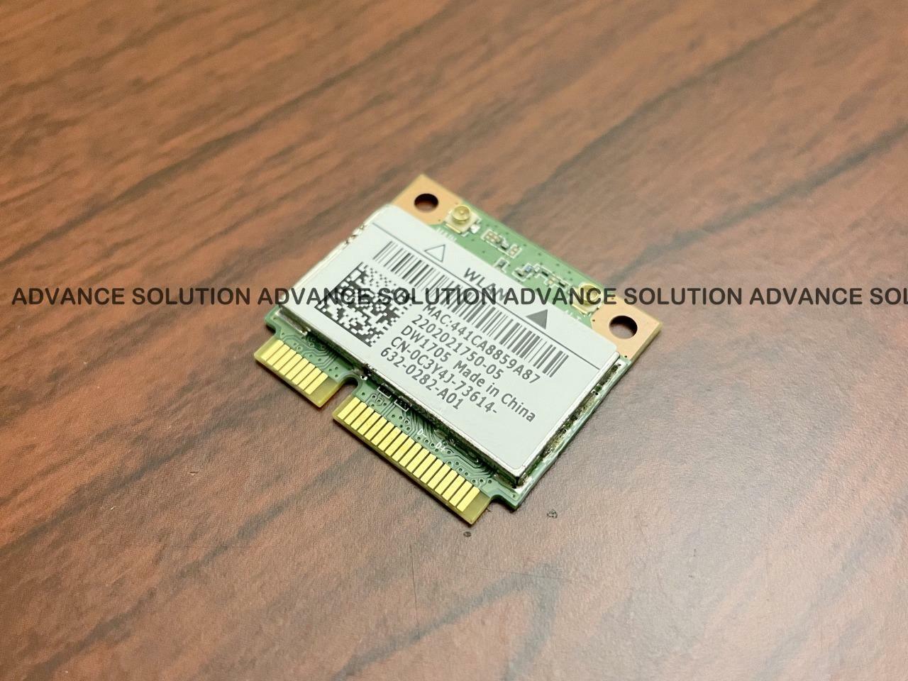 New Dell Wireless DW1705 WLAN WiFi 802.11 b/g/n + Bluetooth 4.0 mPCI P/N C3Y4J
