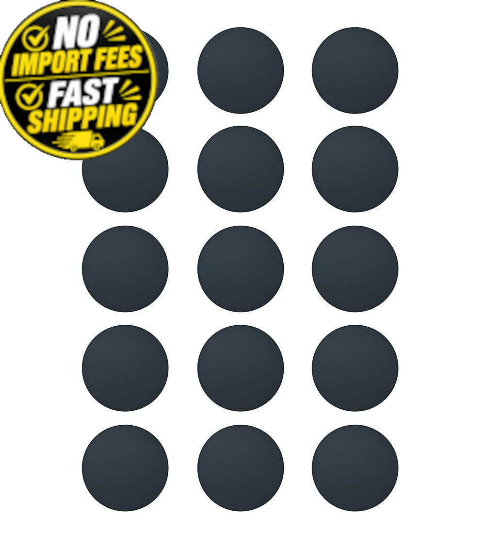 Anti Slip Laptop Rubber Feet Pad Replacement for MacBook 0.7 inch, Black