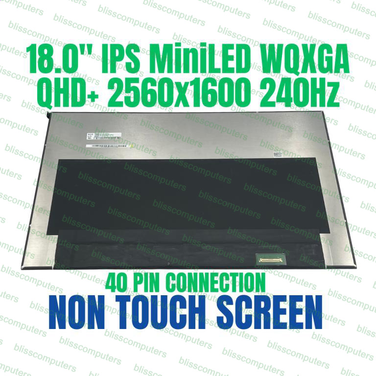 ASUS ROG SCAR 18 G835LR-XS96 18" MiniLED 240Hz WQXGA Non Touch LCD Screen