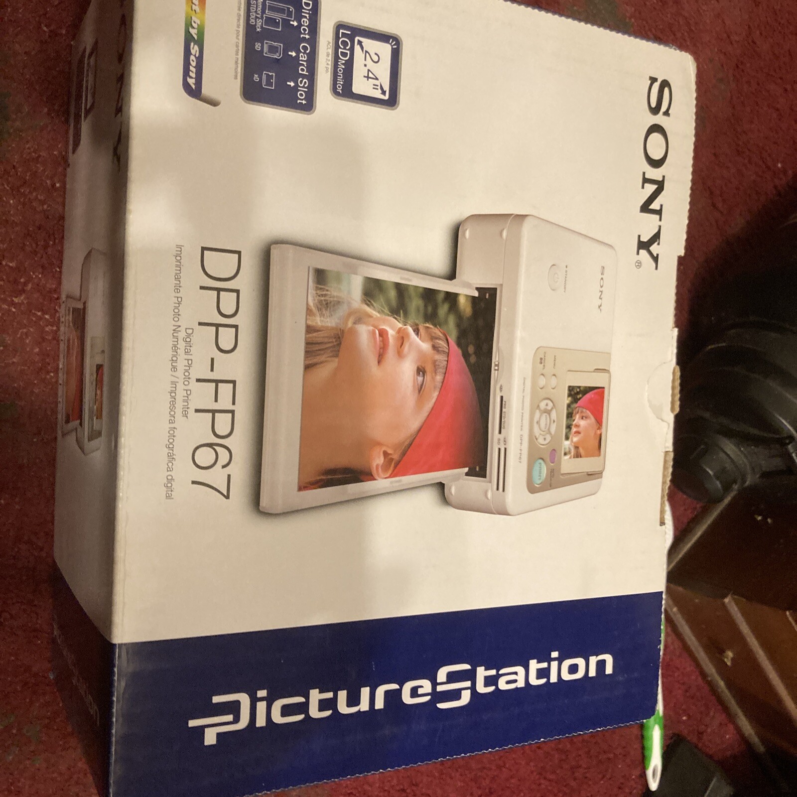SONY PICTURE STATION DIGITAL PHOTO PRINTER USB HDMI DPP-FP67 USED