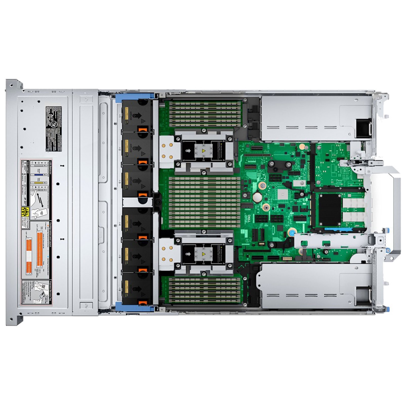 DELL R7625 Server 24X2.5"(24X NVME) Server +2x1400W PSU