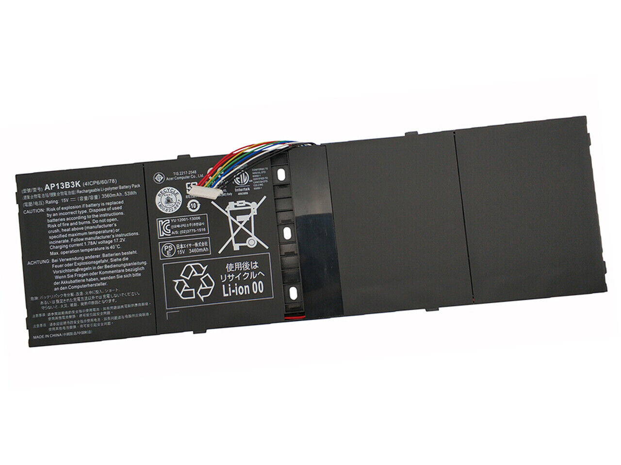 Genuine Battery for Acer Aspire V5-572P V5-573G V5-573P R7-571 AP13B3K AP13B8K