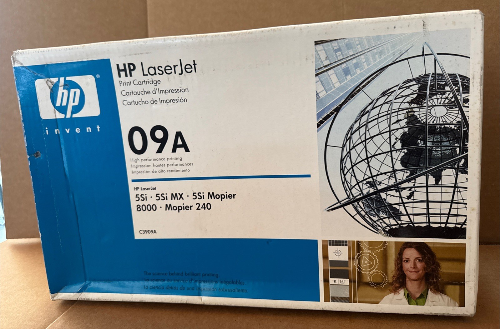 HP 09A C3909A BLACK LASERJET CARTRIDGE HP 5Si MOPIER 8000 240 Brand New