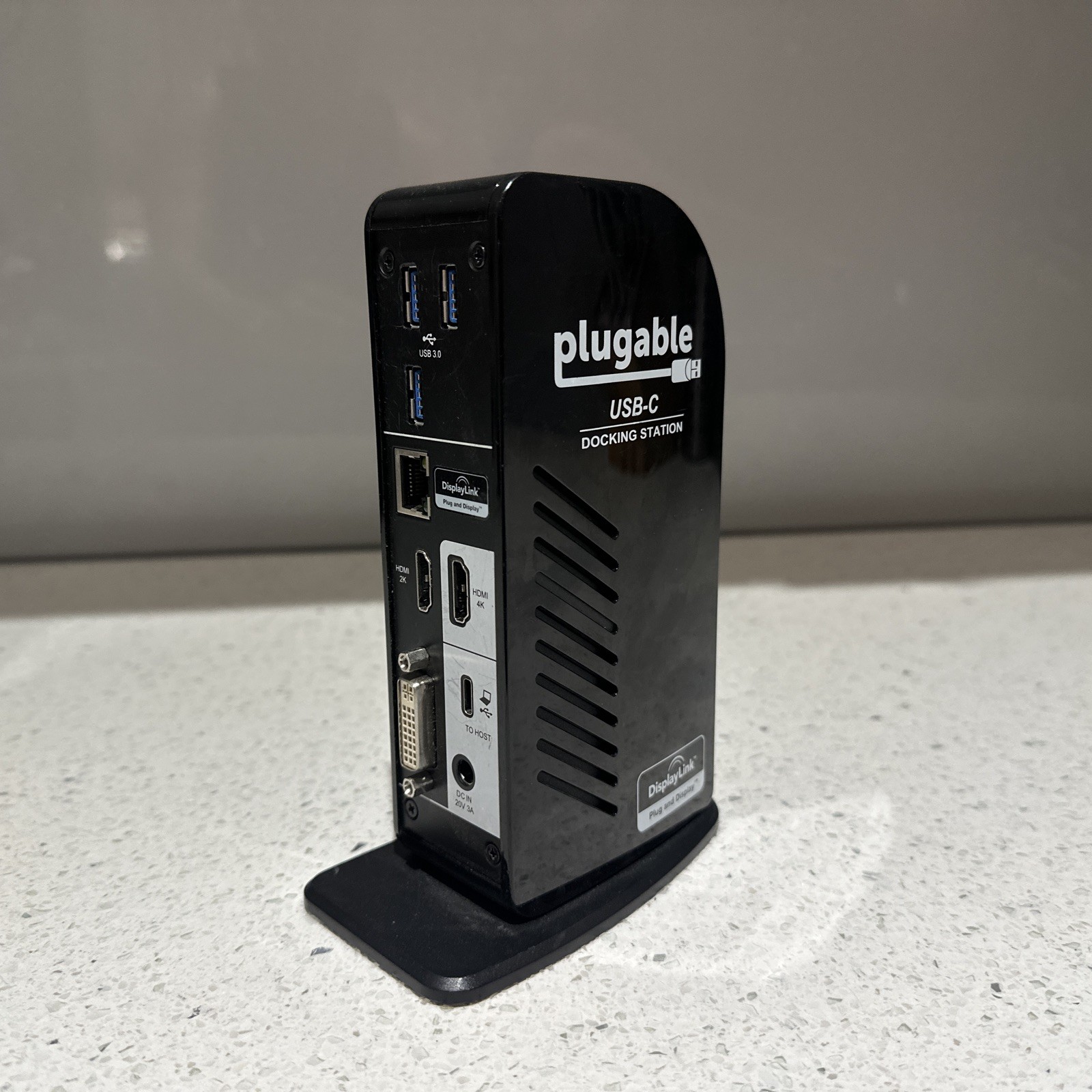 Plugable UD-ULTCDL USB-C Triple Display Docking Station, DVI, 2x HDMI + PS
