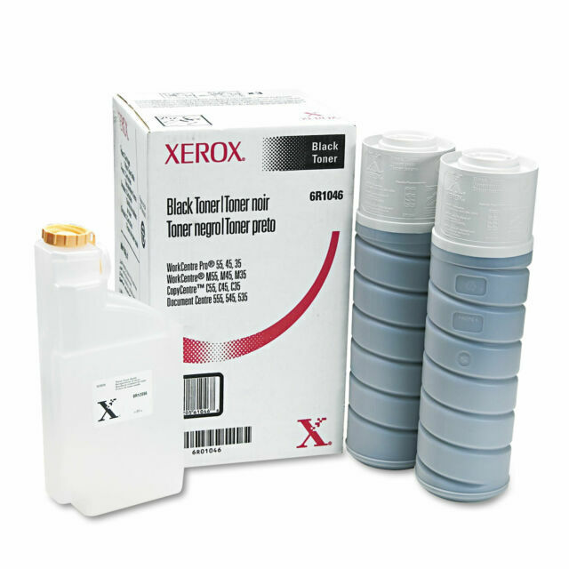 Xerox 6R01046 Toner-Cartridge - Black, Brand New In Box 2 Cartridges