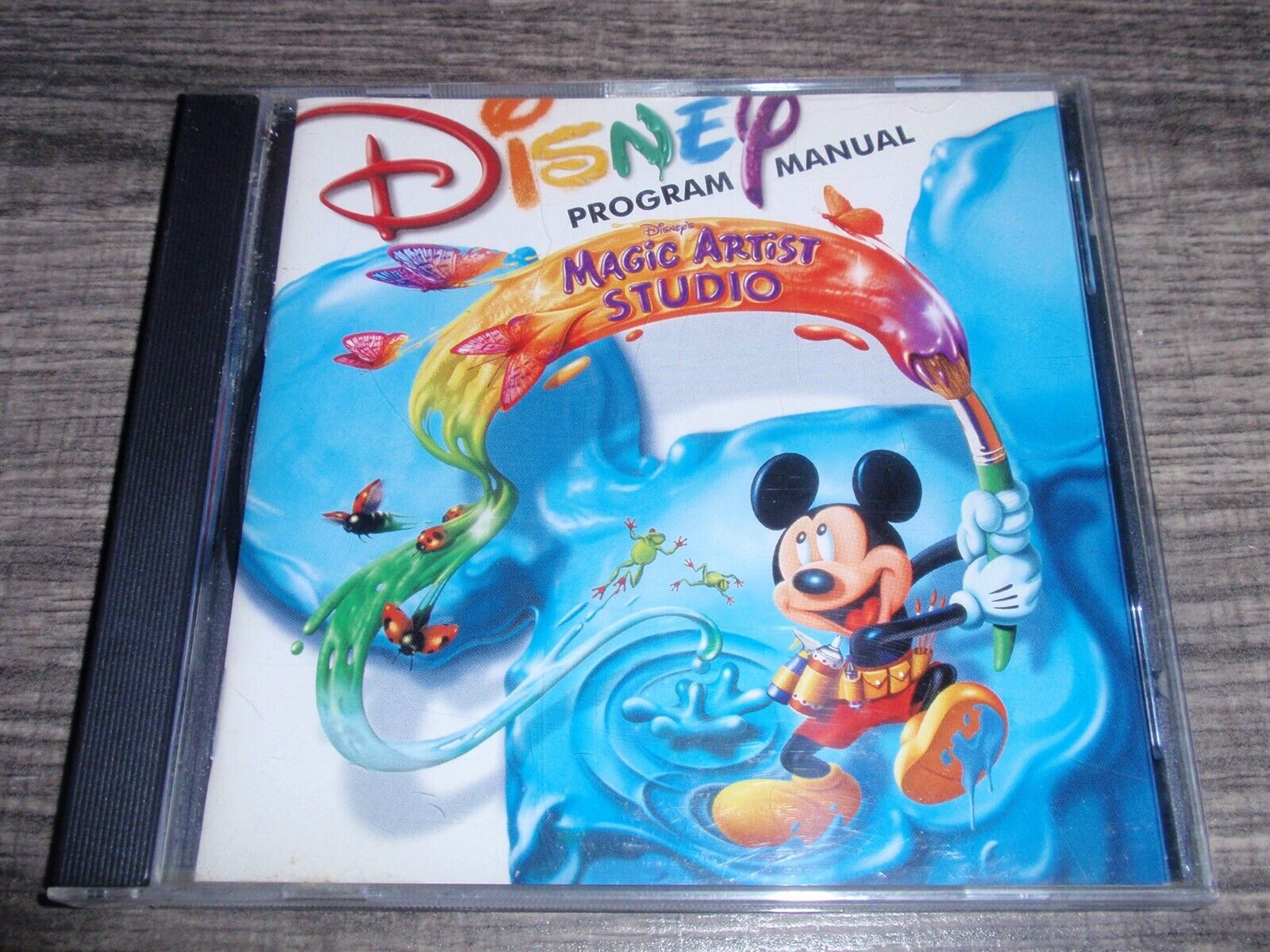 Disney's Magic Artist Studio PC/Mac CD-ROM 1999 software for Windows 95/98 Apple