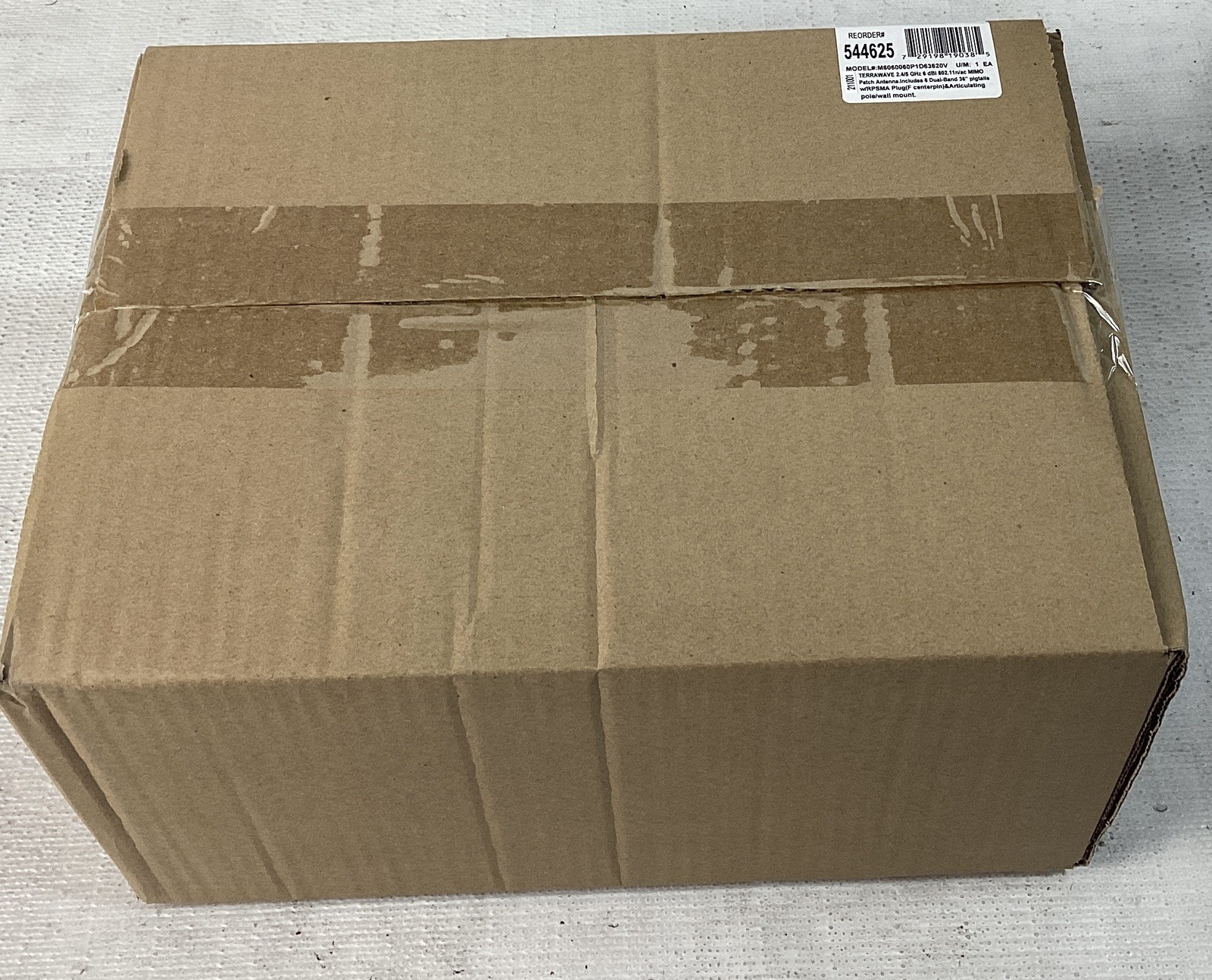 TERRAWAVE M6060060P1D63620V 802.11n/ac 6-Lead Patch Antenna RPSMA 6dBi 2.4GHz 5G