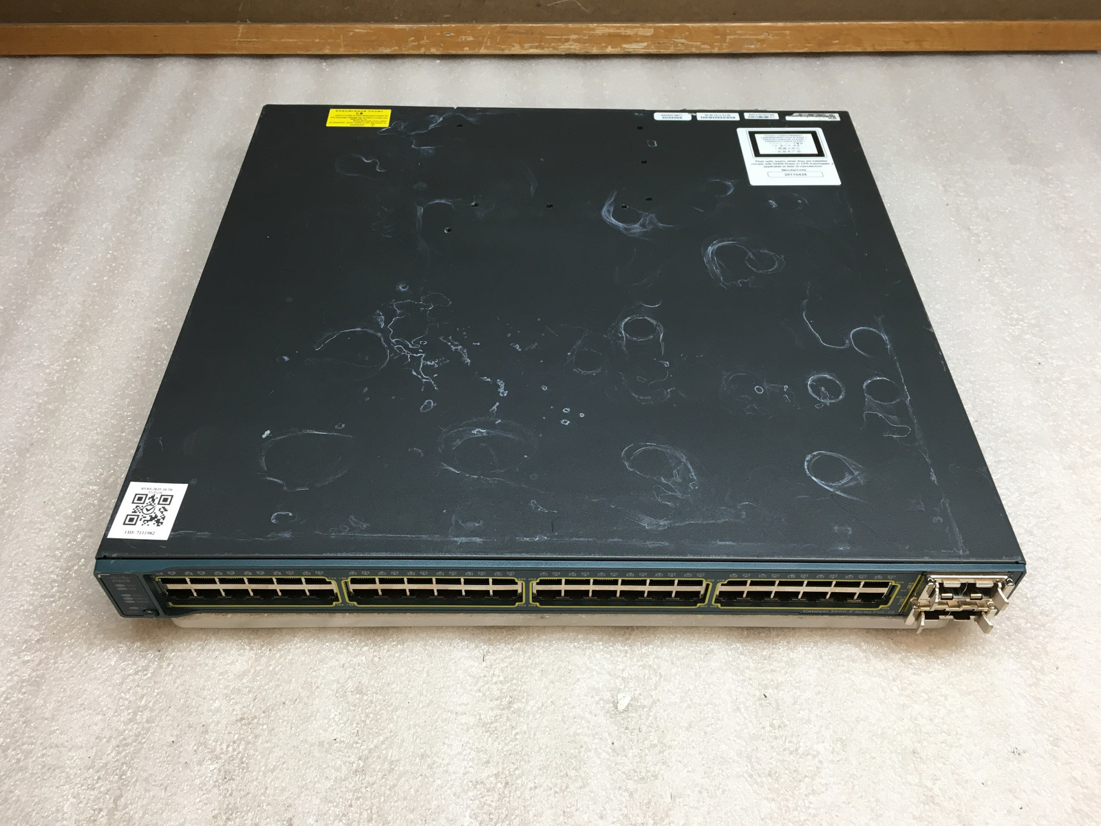 Cisco Catalyst 3560-E Series PoE-48 Port Network Switch WS-C3560E-48PD