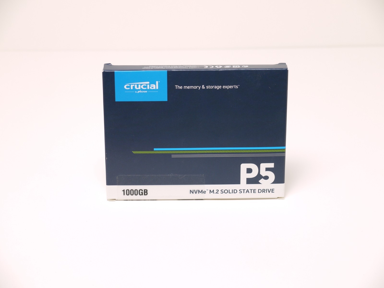 Crucial P5 1TB M.2 NVMe Internal SSD Brand New Sealed CT1000P5SSD8