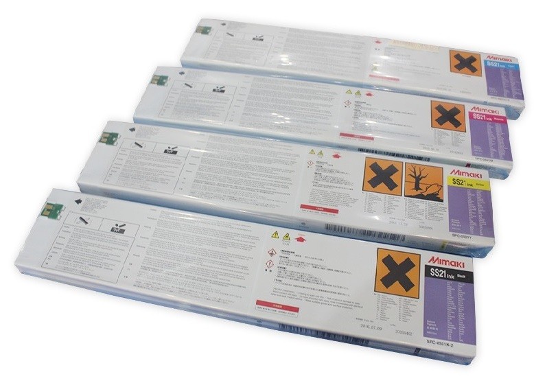 4x Genuine Ink Mimaki JV33 JV150 CJV30 CJV150 CJV300 - SS21 Solvent INK 440ml