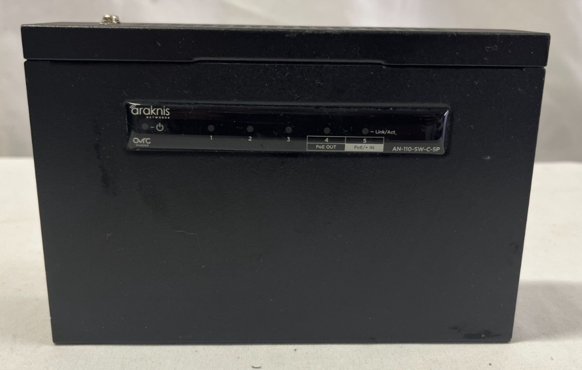 Araknis Networks AN-110-SW-C-5P, 5 Port Network Switch, Exc. Cond. Pre Owned