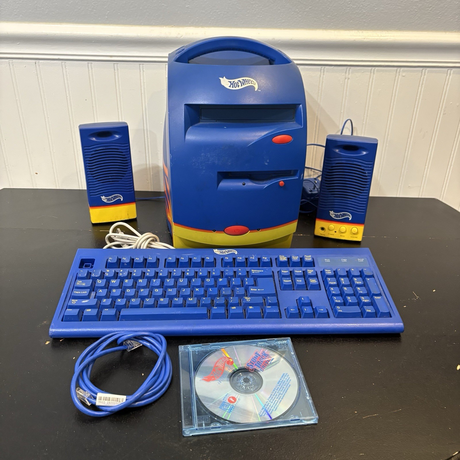 Rare Patriot Hot Wheels PC EHC333PComputer + keyboard and speakers READ
