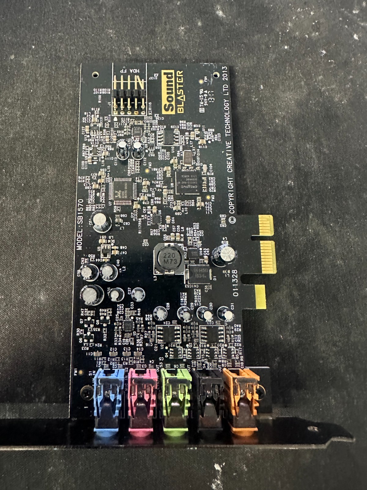 Creative Labs Sound Blaster SB1570 PCIe Audio Card